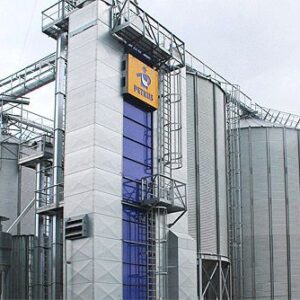 Continuous flow grain dryer type DD